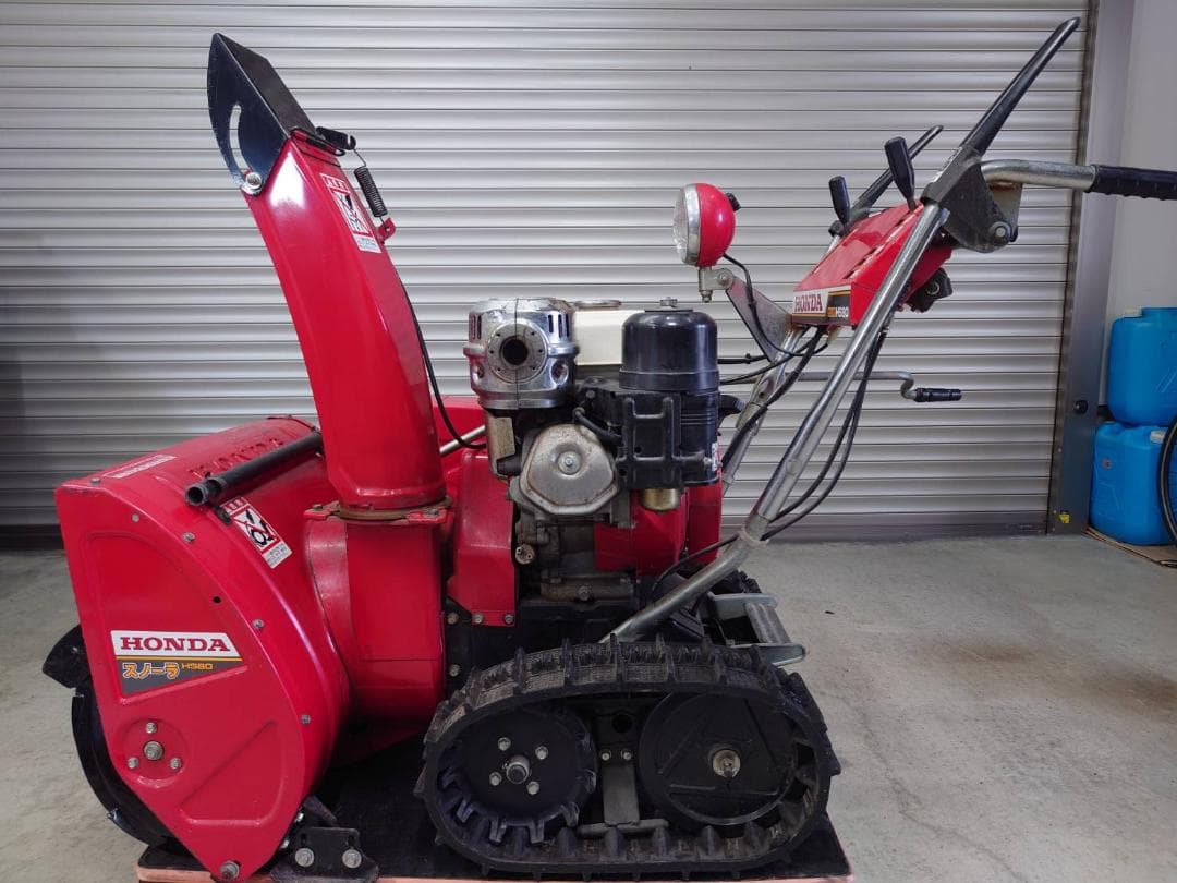 富山発　ホンダ除雪機　HS80js⑧　セル付き　整備済み