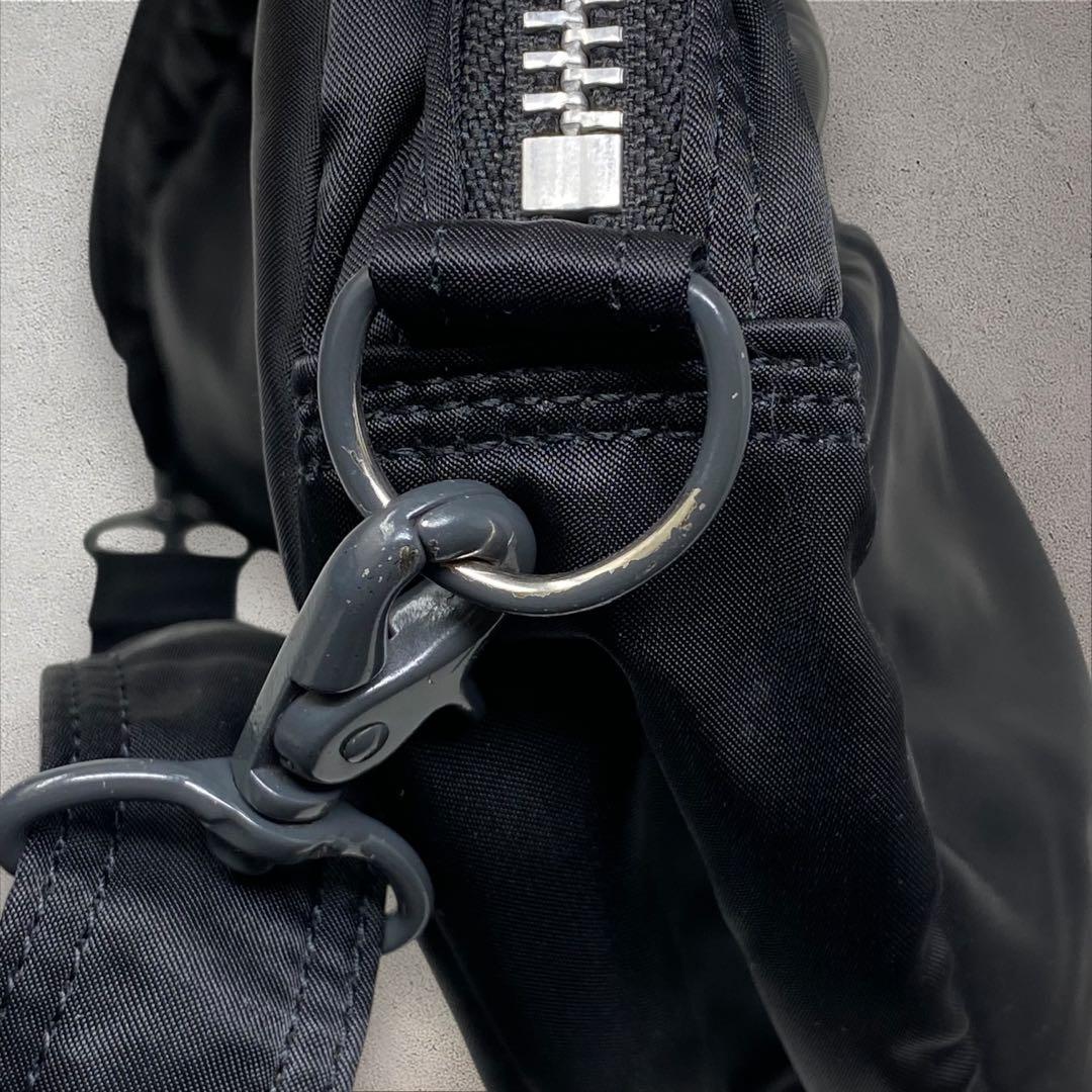 PORTER ポーター ショルダーバッグ タンカー ブラック 黒 ムーン 三日月