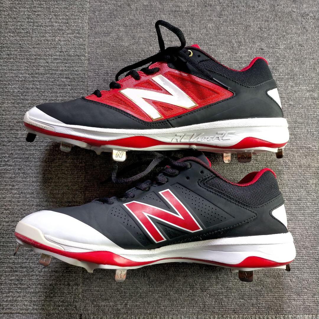 【極美品】New balance ニューバランス 野球 スパイク 28cm