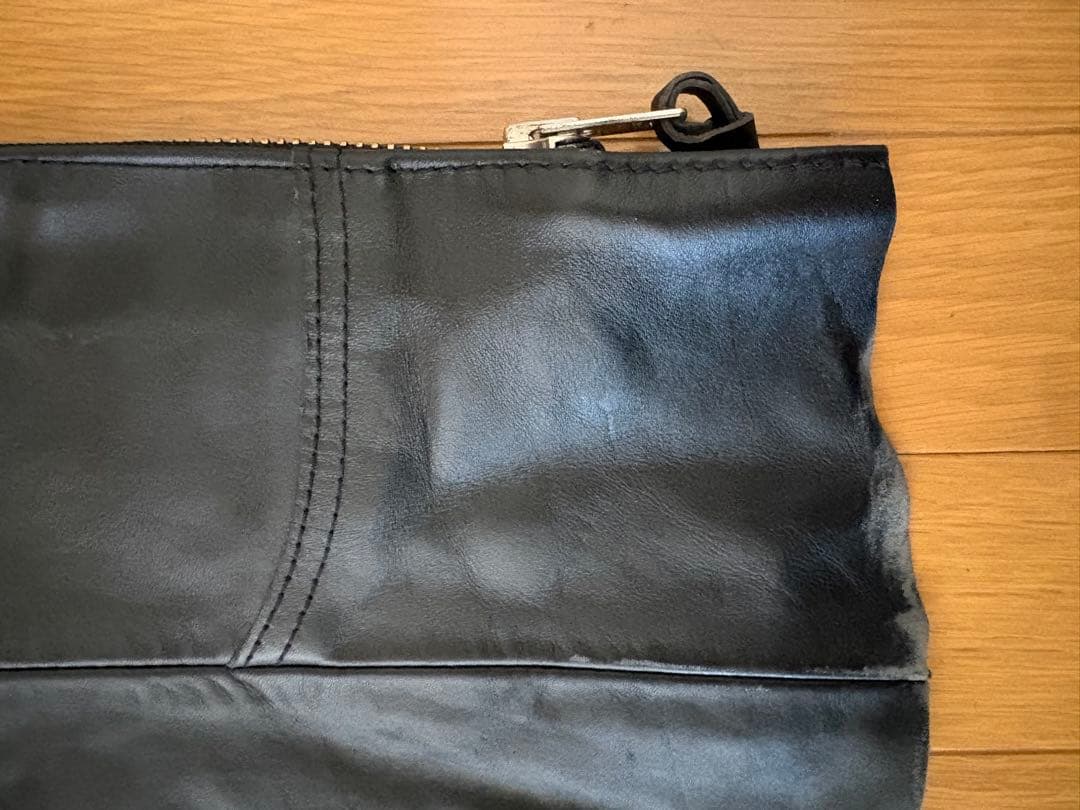 KADOYA ブラック レザー チャップス Mサイズ