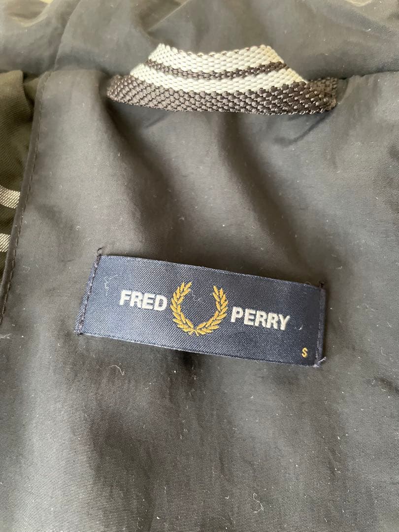 FRED PERRY モッズコート　ネイビー インナー取り外し可能
