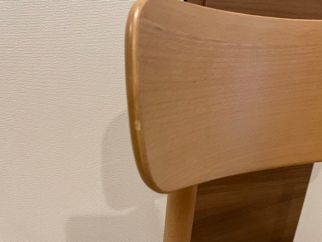 無印良品 ラウンドチェア・ブナ材