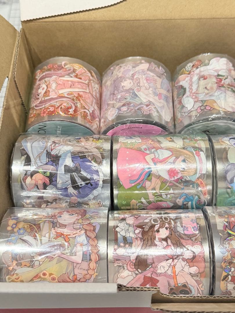 え*♡様 【かわいい系女の子オンリー】人物マステ 新品 13巻 まとめ売り