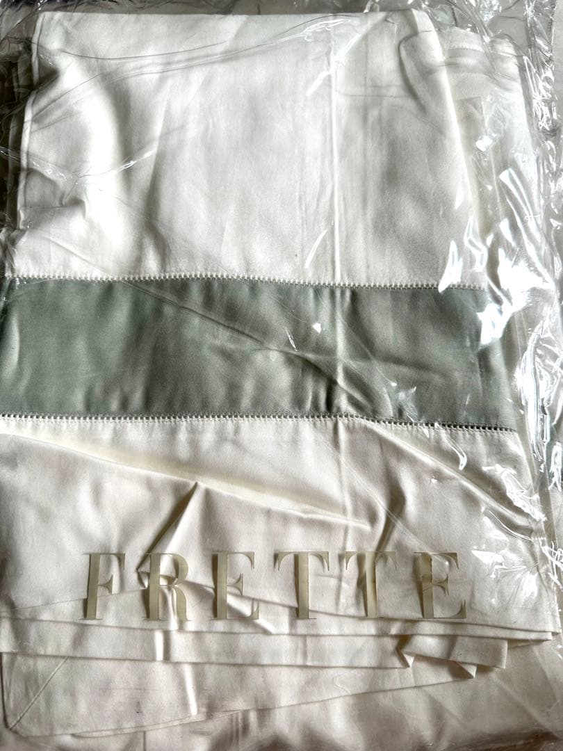 FRETTE. イタリア高級リネンブランド　寝具カバー４点セット