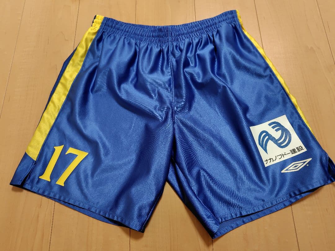 横河武蔵野ＦＣ　ホームユニフォーム上下　選手支給品