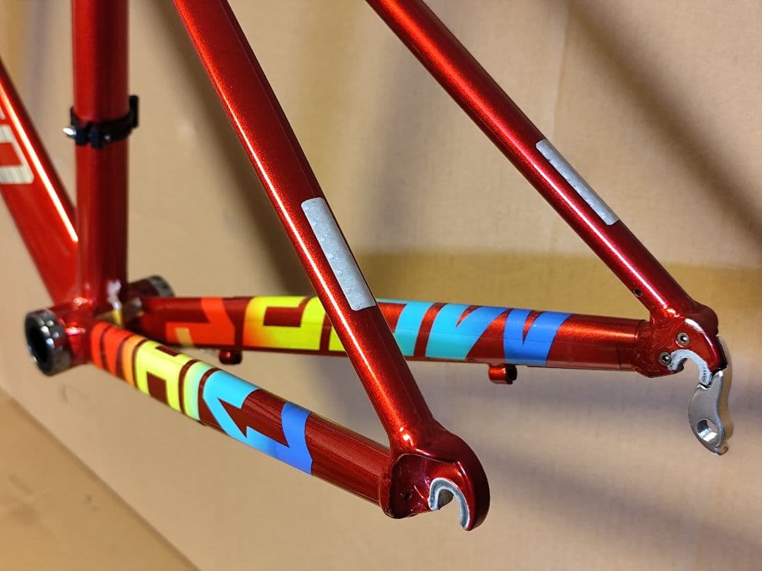 SUNPEED MARS ロードバイクフレーム レッド