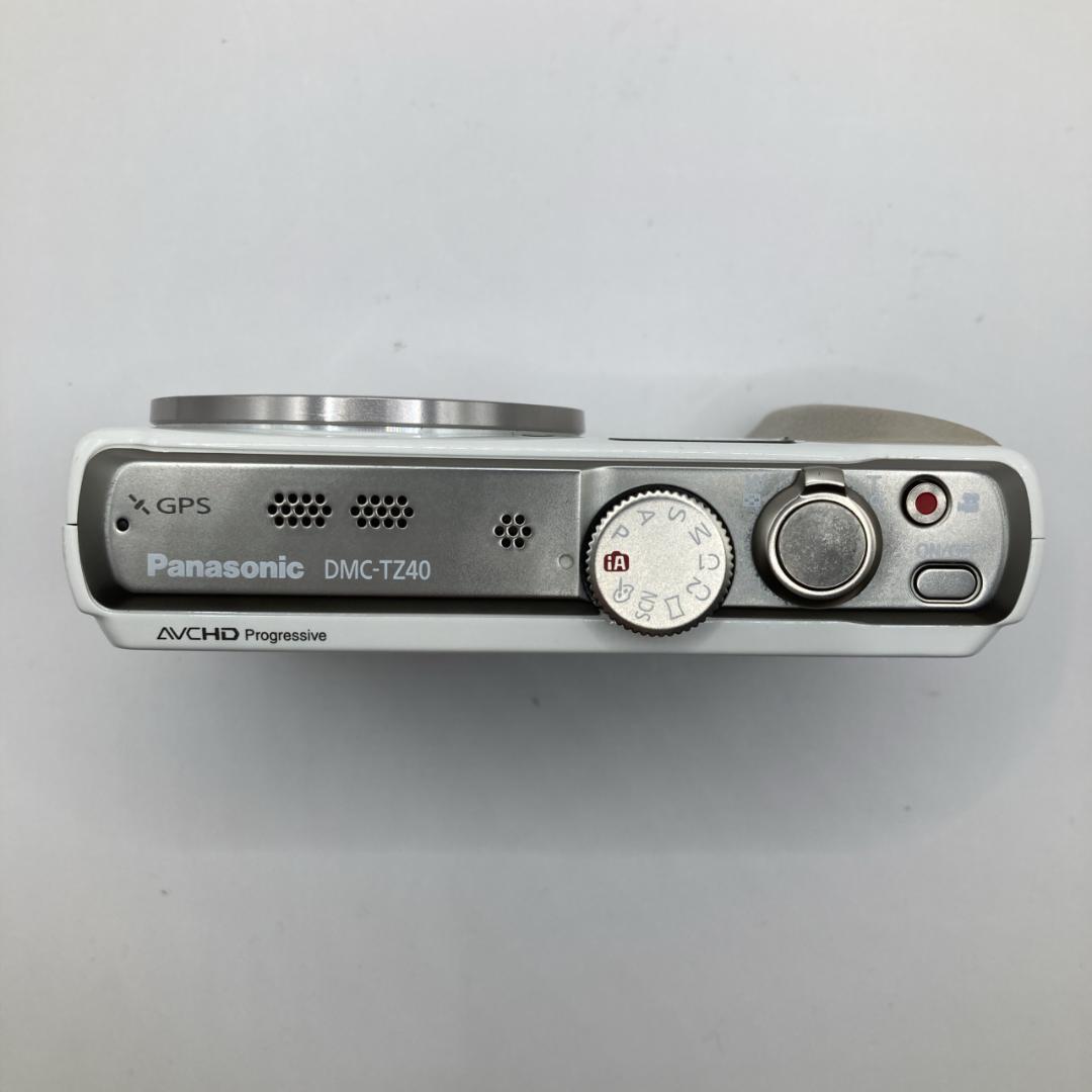 【美品】Panasonic LUMIX DMC-TZ40 ホワイト Wi-Fi