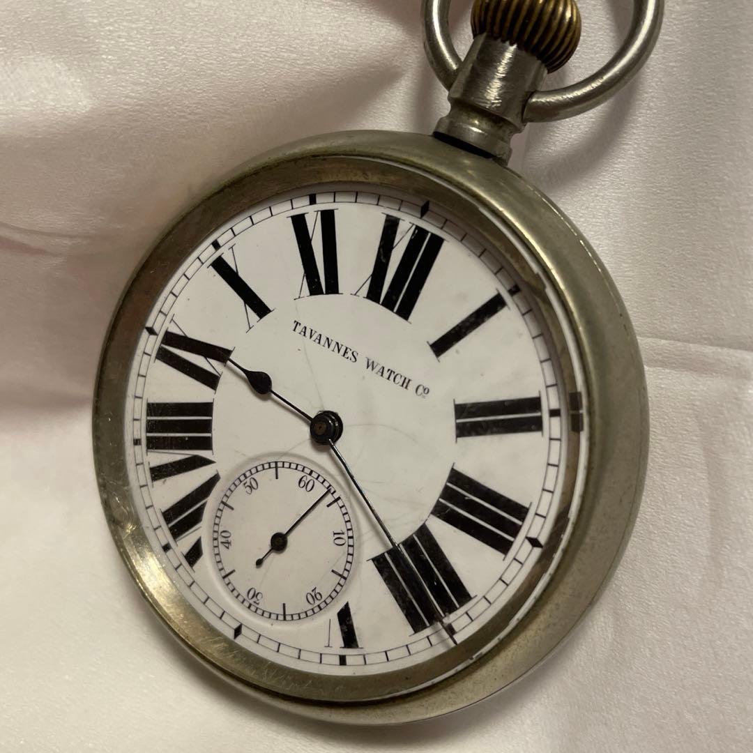 懐中時計レトロ　TAVANNESWATCHco