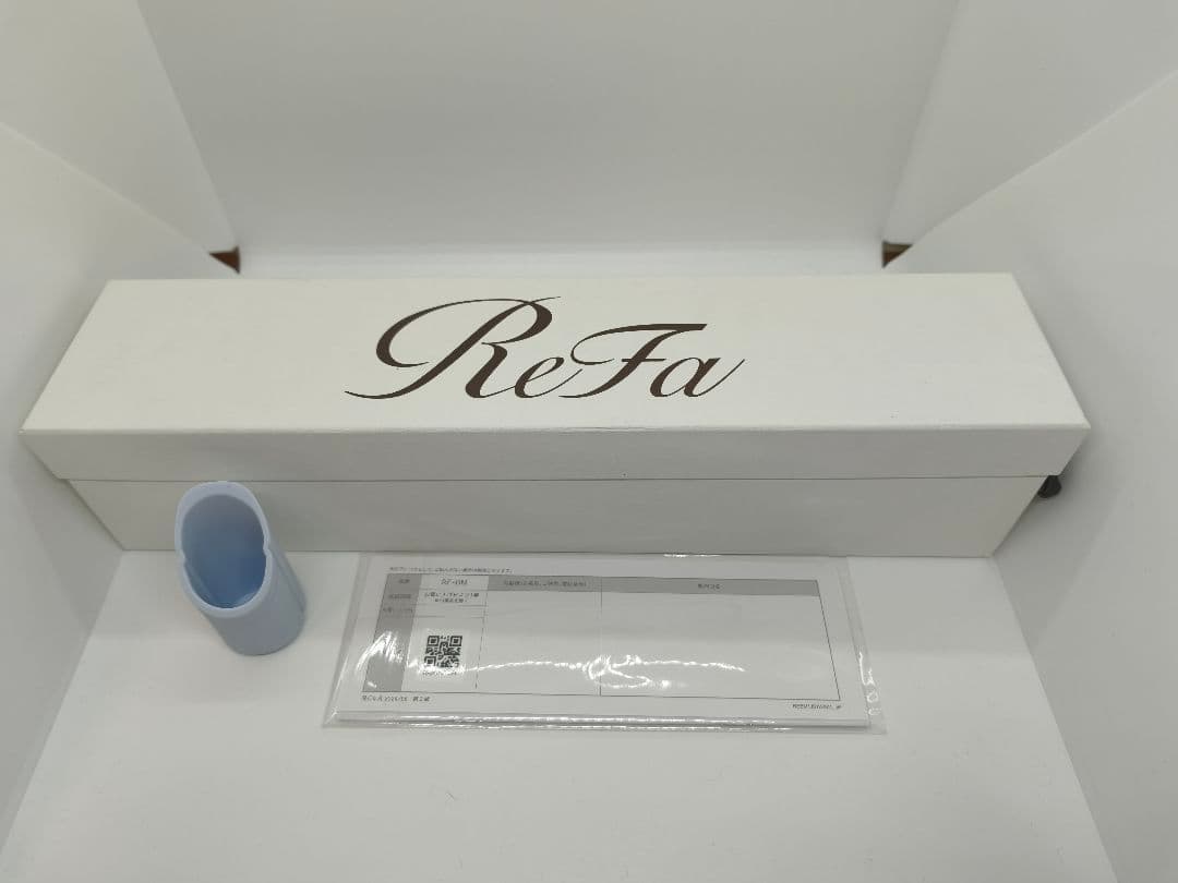 【極美品】ReFa リファ RE-BM ホワイト ストレートヘアアイロン