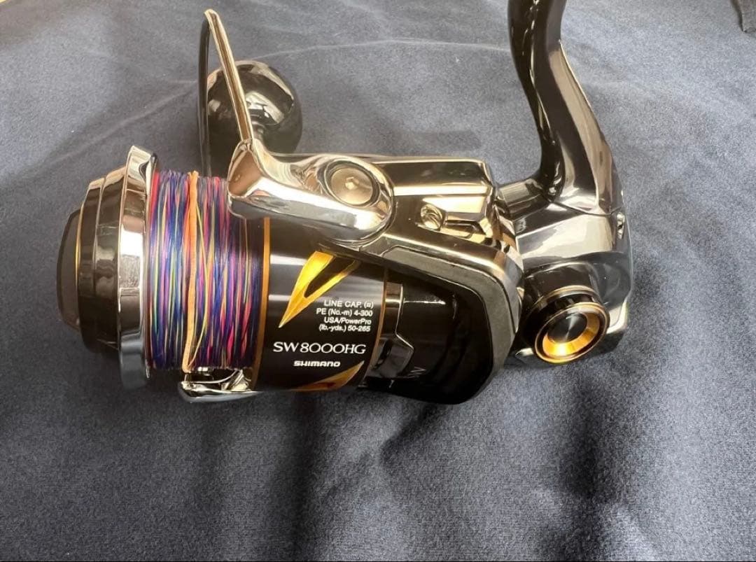 未使用セット販売19ステラ SW 8000HG オーシャンマークスプール