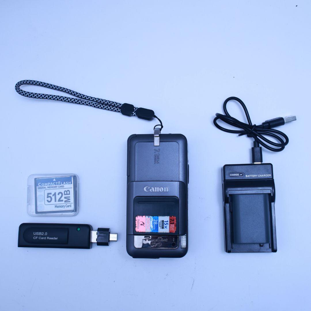 スマホ転送可 Canon デジタルカメラ PowerShot S70