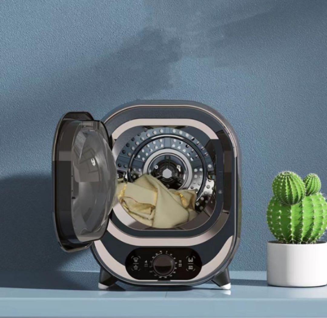 衣類乾燥機 小型 抗菌 ブルー