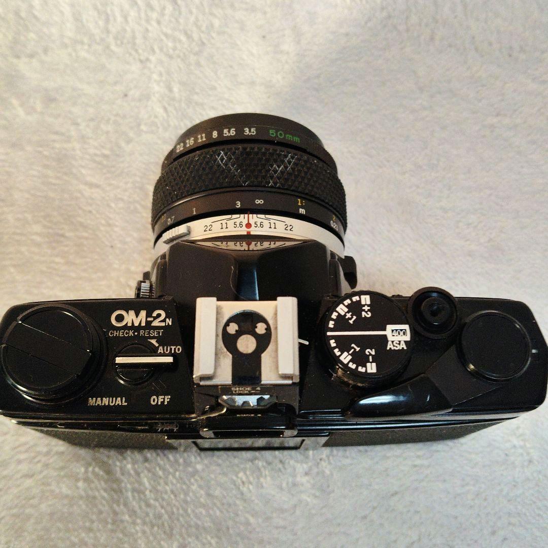 （1点難あり）OLYMPUS OM-2N 50mm 露出OKブラックボディ