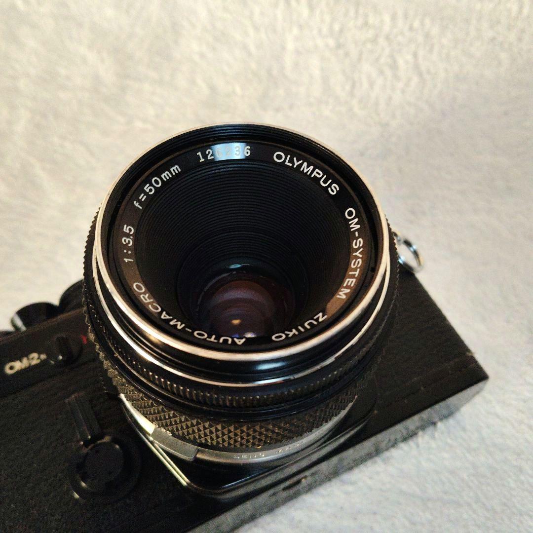 （1点難あり）OLYMPUS OM-2N 50mm 露出OKブラックボディ