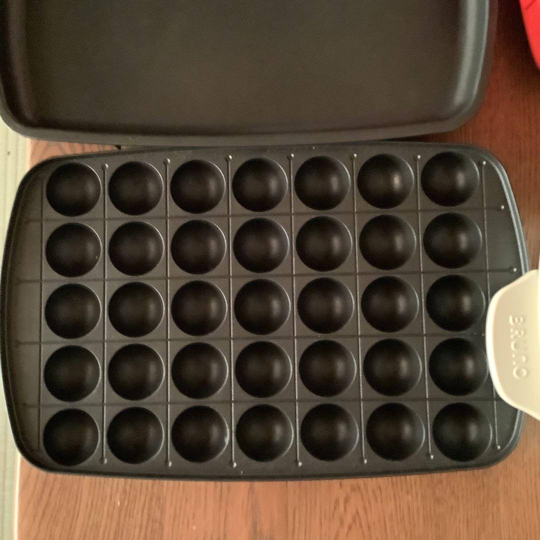 ブルーノ　グランデ ホットプレート　プレート2枚＆セラミック仕切り鍋