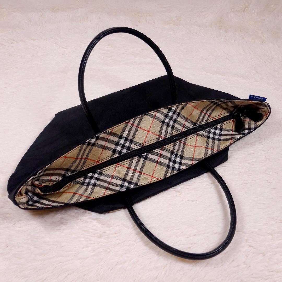 【ほぼ未使用品】✨BURBERRY ブルーレーベル 内ノバチェック ミニトート✨