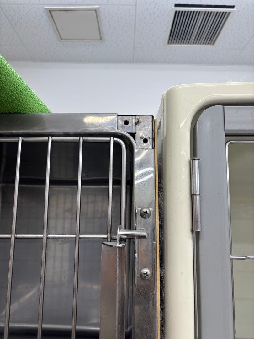ステンレス　犬舎　ケージ　トリミング　ペットホテル　動物病院