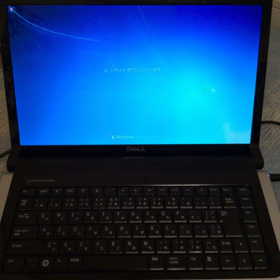 DELL Studio 1557 ノートパソコン i7 4GB 純正AC付
