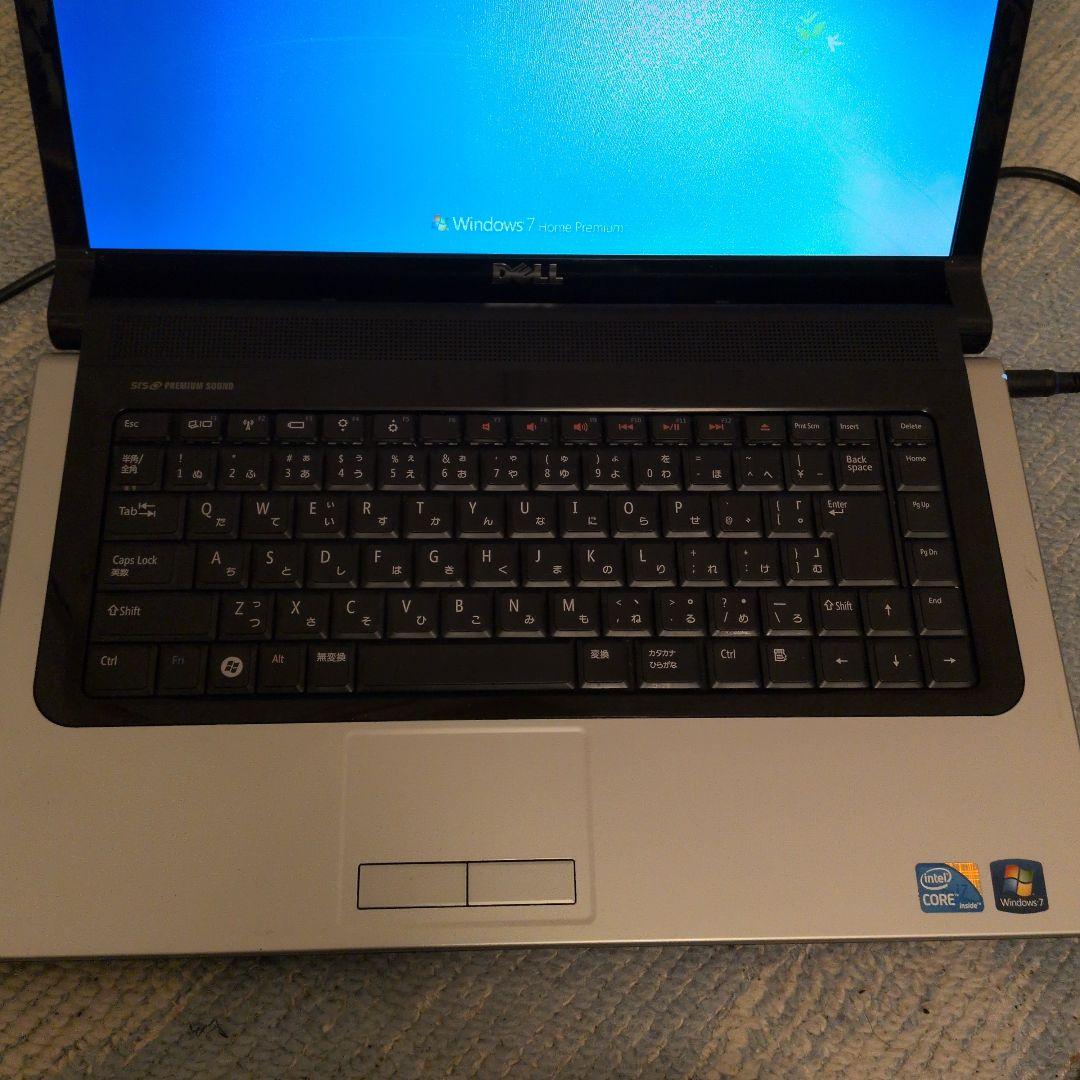 DELL Studio 1557 ノートパソコン i7 4GB 純正AC付