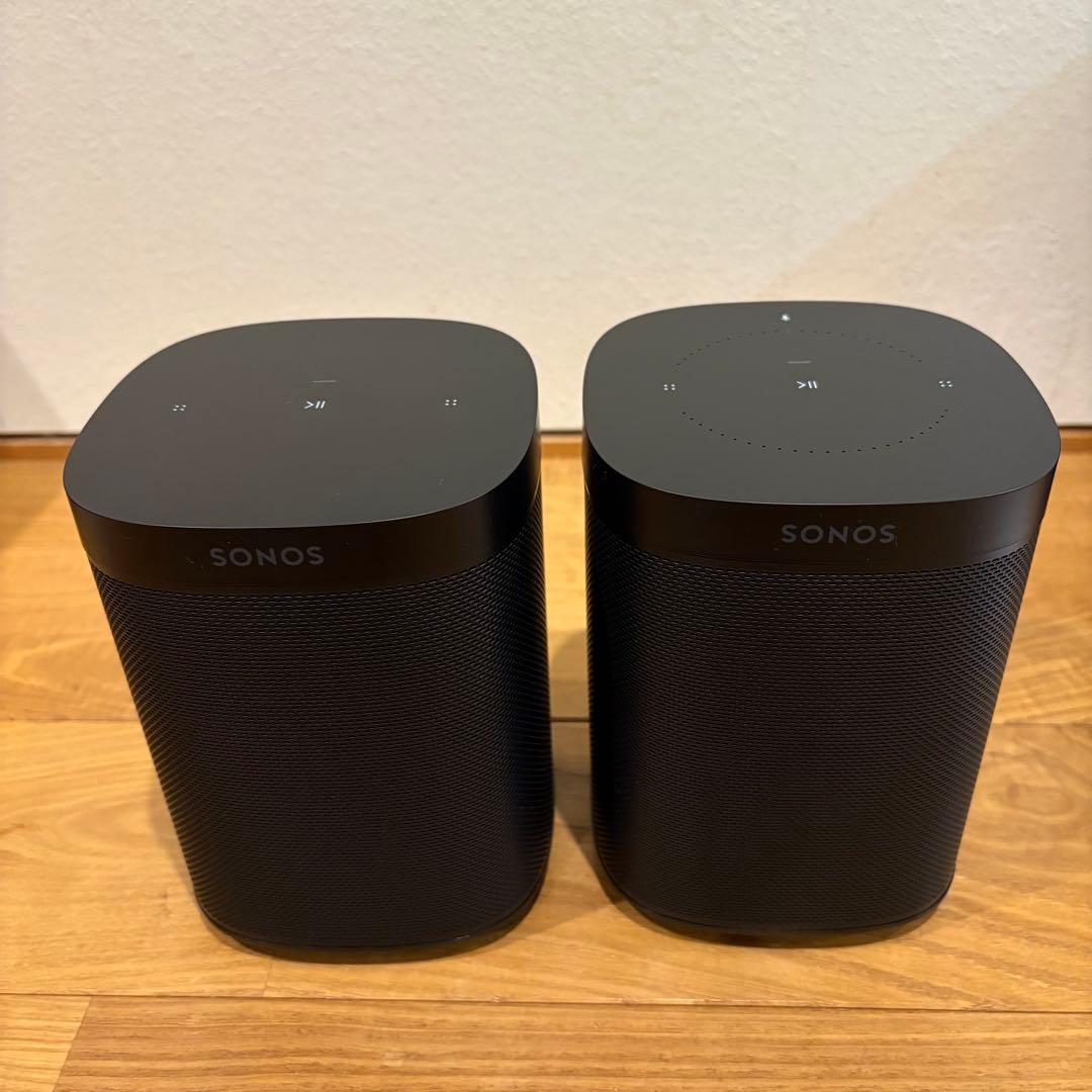 Sonos One gen.2, One SL gen.2 セット ブラック
