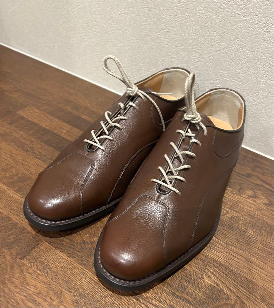 スコッチグレイン　レーサースニーカー 新品　【25.5 EEE】 ブラウン