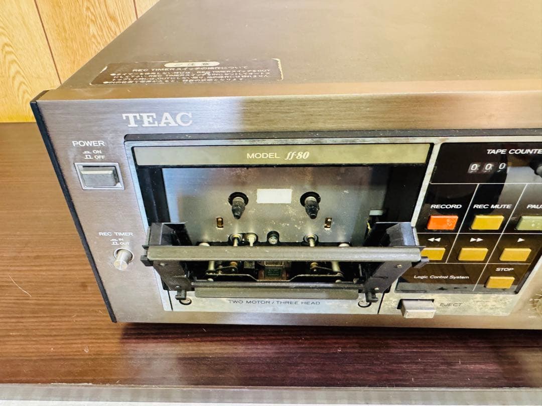 TEAC FF-80 ティアック カセット カセットデッキ②