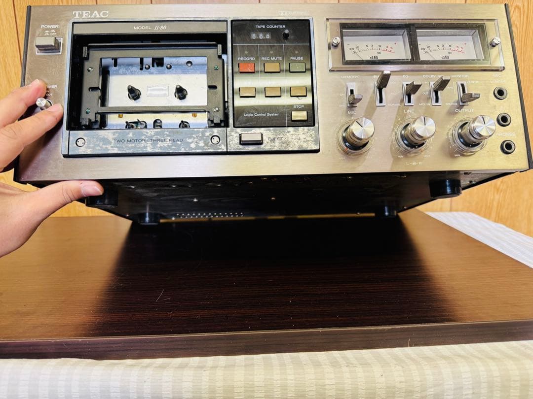 TEAC FF-80 ティアック カセット カセットデッキ②