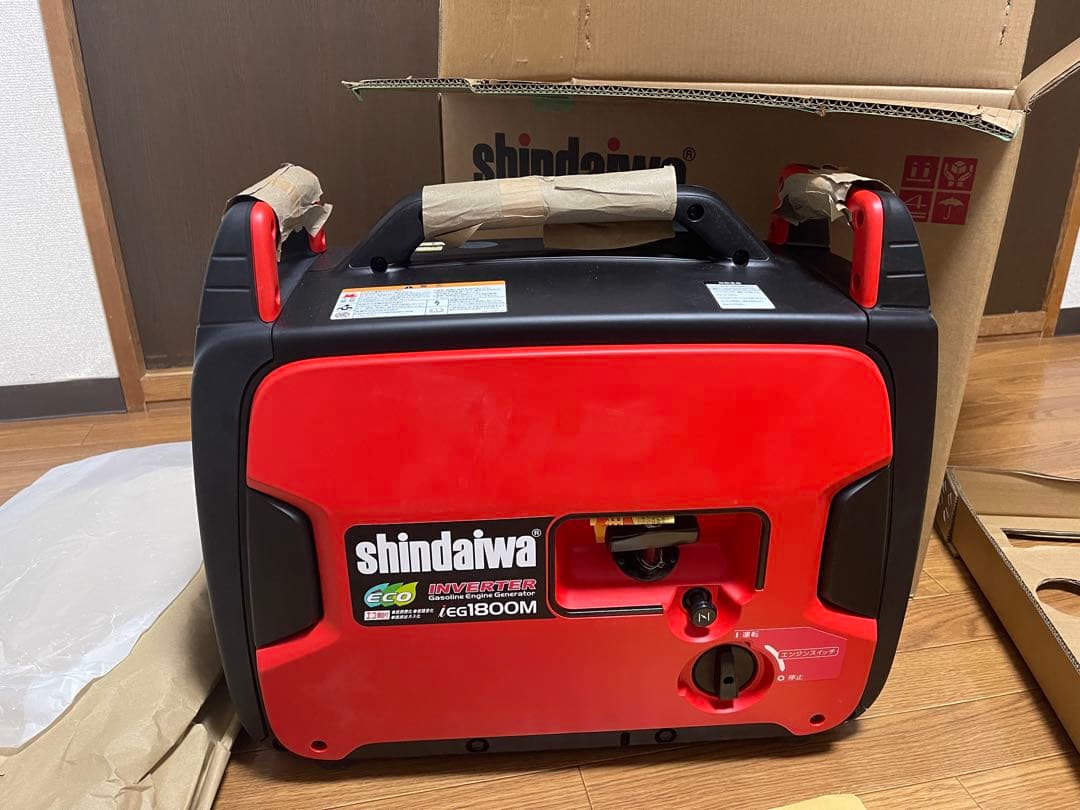 shindaiwa EG1800M インバーター発電機 800W