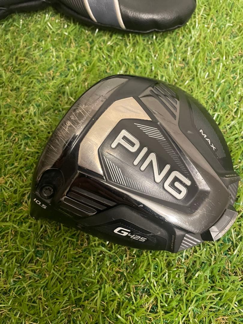 PING G425 MAX 10.5° ヘッドのみ　レフティ　ピヘッドカバー付属