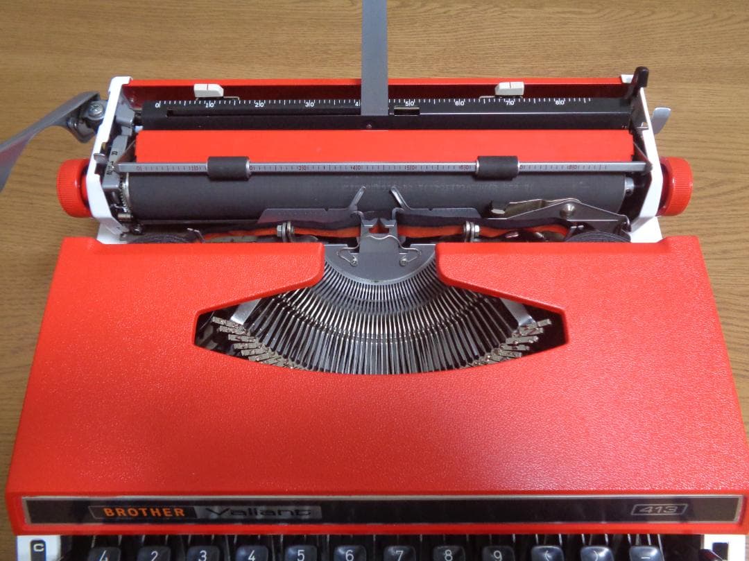 完動品　BROTHER Valiant 413　ブラザータイプライター　カナ文字