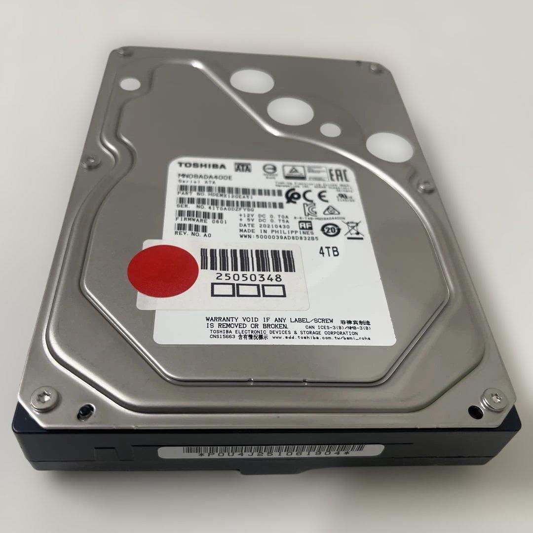 TOSHIBA MN08ADA400E 4TB HDD (管:25050348)