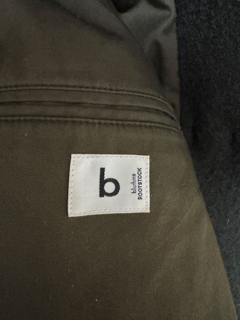 ひんべ　blurhmsROOTSTOCK ウールメルトンダッフルコート