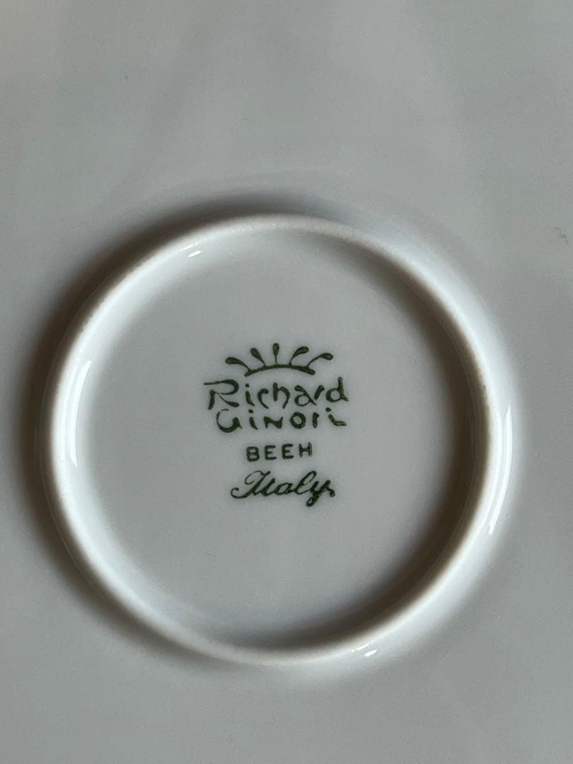 リチャードジノリ　ベッキオホワイト　スクエアプレート　27cm　①