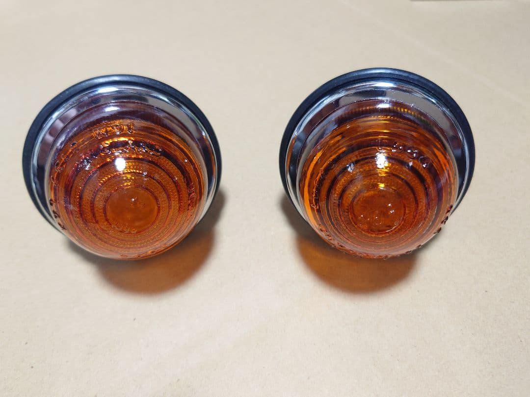 ローバーミニウインカーレンズセットレンズにLUCAS L594ENGLAND入