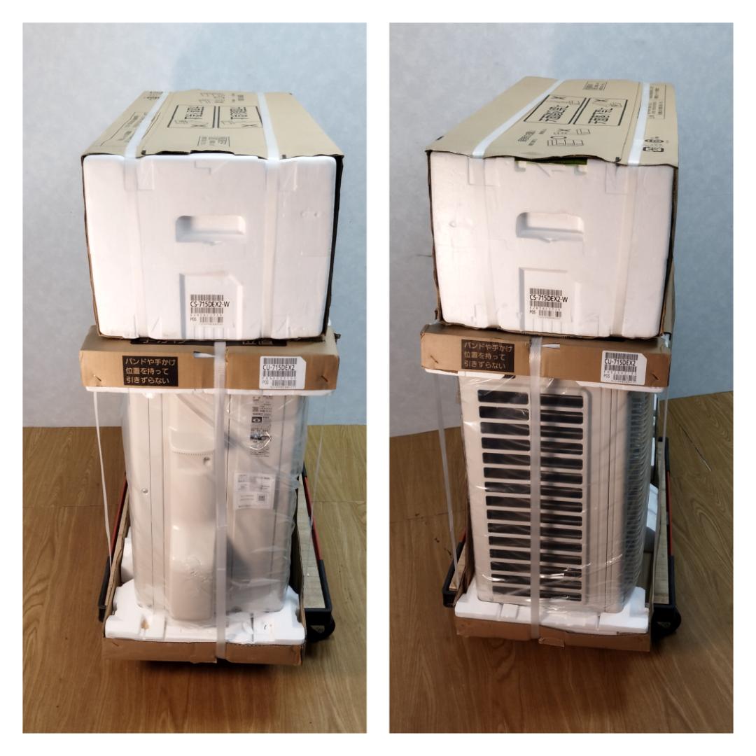 K★080 パナソニック エアコン エオリア CS-715DEX2-W 未使用品