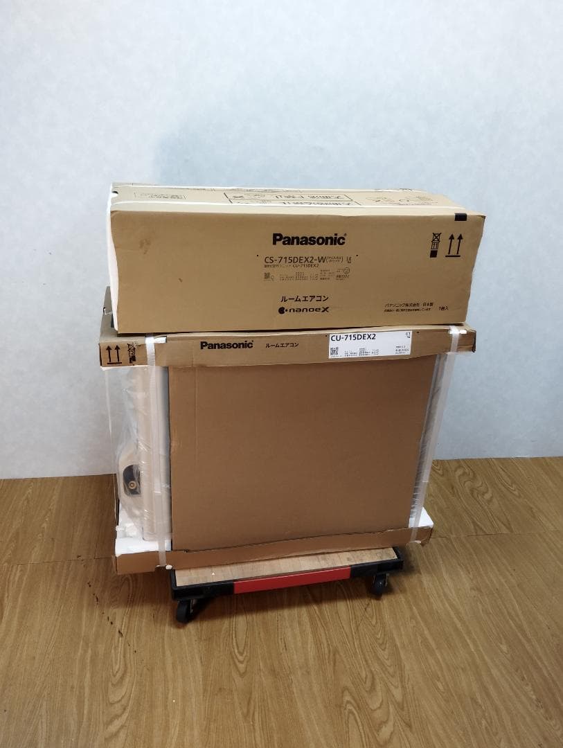 K★080 パナソニック エアコン エオリア CS-715DEX2-W 未使用品