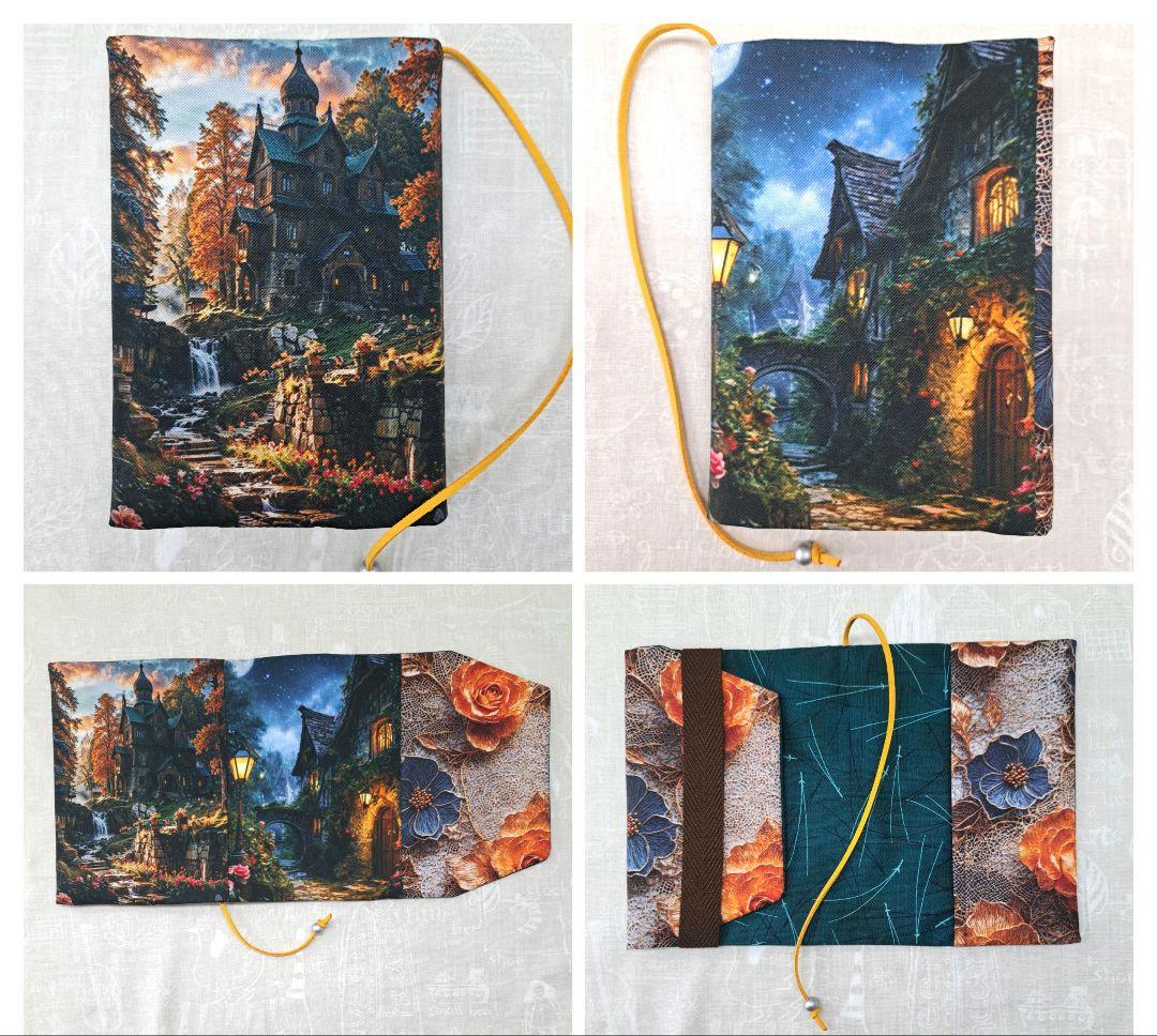 メモリー様㊳ブックカバー、ウォールポケット、スマホポーチ