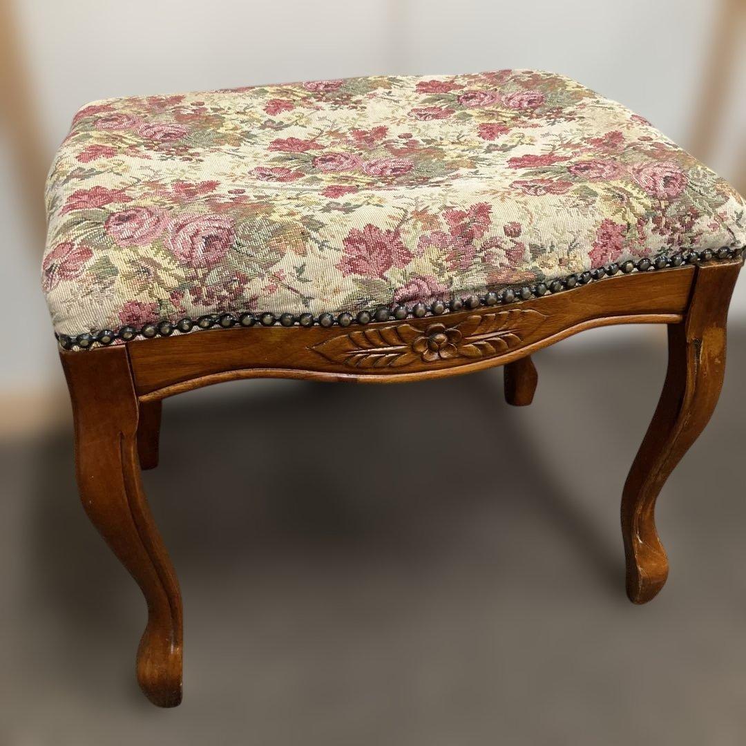 アンティーク調 ローチェア