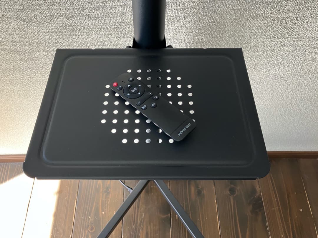 JAPANNEXT 43型液晶モニターとテレビスタンド キャスター付