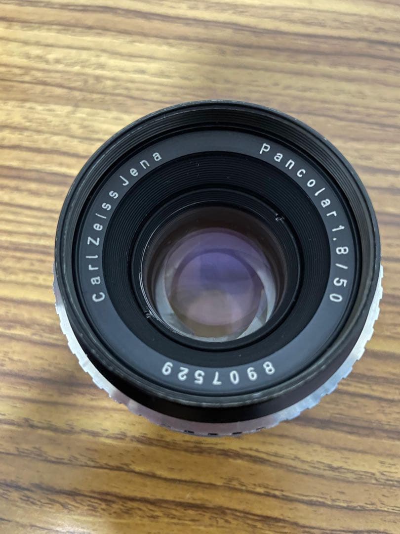 Carl Zeiss Pancolar 50mm f1.8 レンズM42マウント