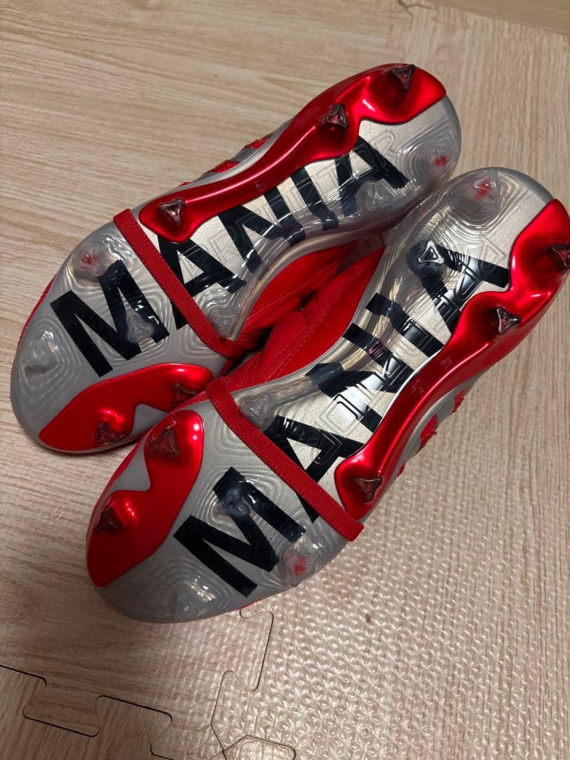 新品未使用) プレデターマニア復刻版 レッド 26.0cm