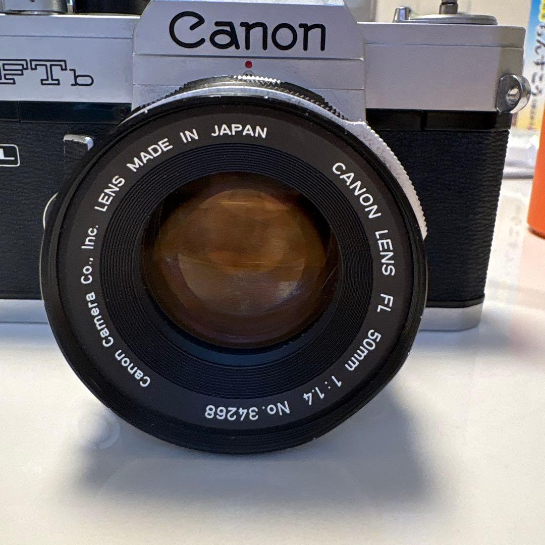 【早い者勝ち‼️】Canon FT 一眼レフカメラ 50mmフィルム f1.4