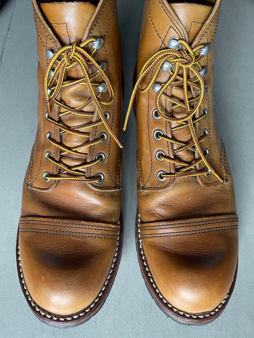 レッドウイング キャメル ブーツ アイアンレンジャー 8112 US9 1/2D