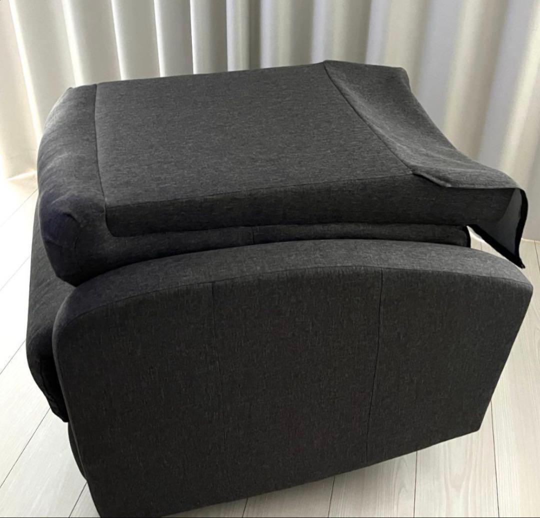 グレー ファブリック DORIS ドリス リクライニングチェア ソファ 1人用