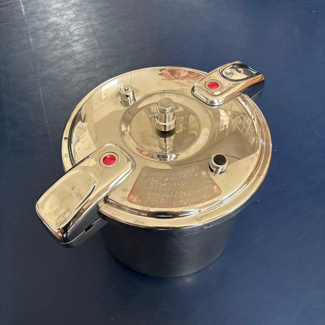 gingira⭐︎papa ワンダーシェフ　ステンレス圧力鍋