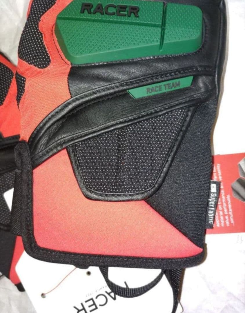 a 新品タグ付き RACER レーサー レーシング グラブ サイズ L