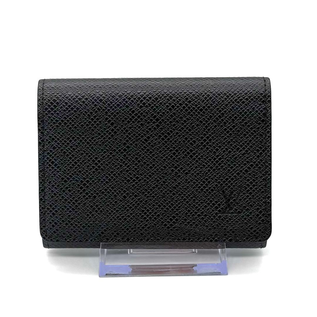 【極美品】ルイヴィトン アンヴェロップ カルトドゥヴィジット タイガ 名刺入れ