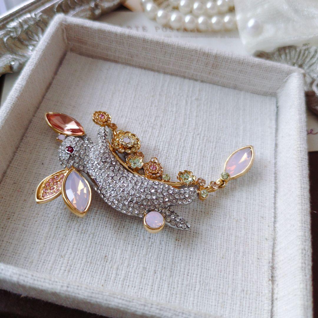 ABISTE アビステ 卯 ウサギ ブローチ ラビット 干支 2023 限定品