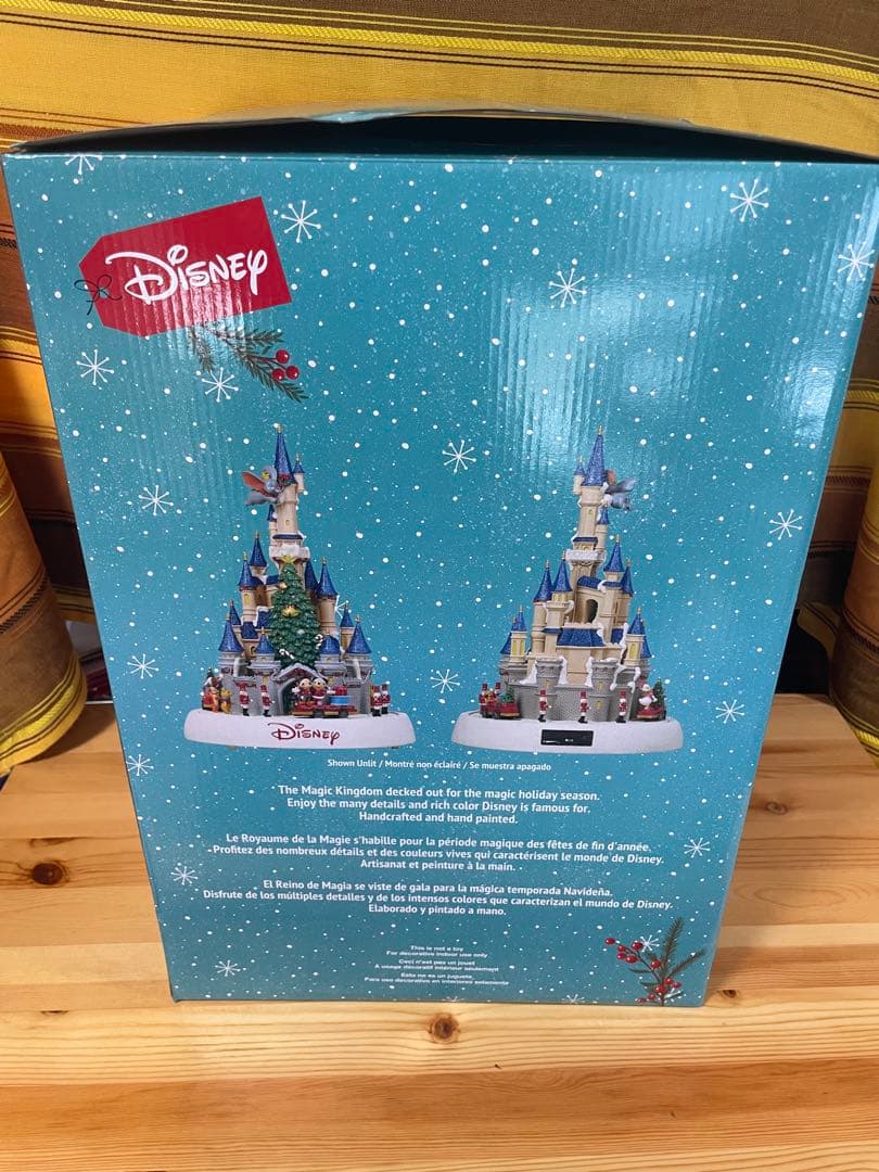 ディズニー　クリスマスビレッジ　コストコ　シンデレラ城