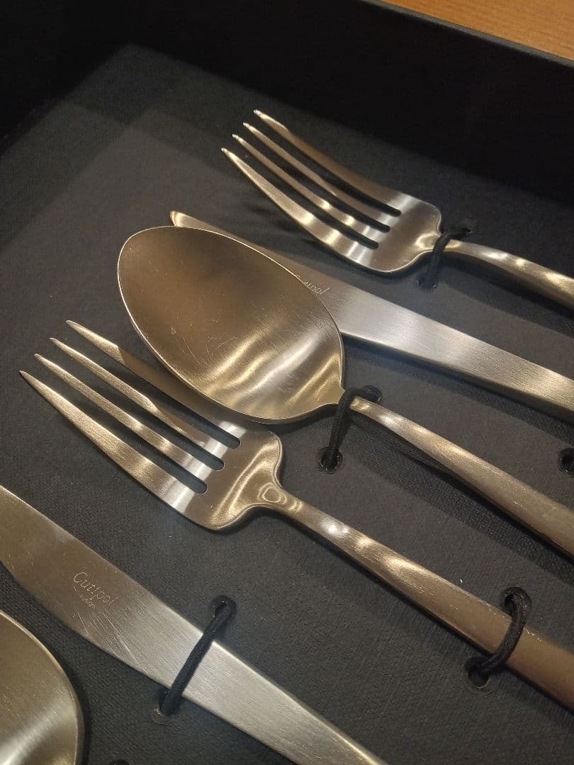 ハ*リ様 Cutipol カトラリーセット 15点 新品 箱入り